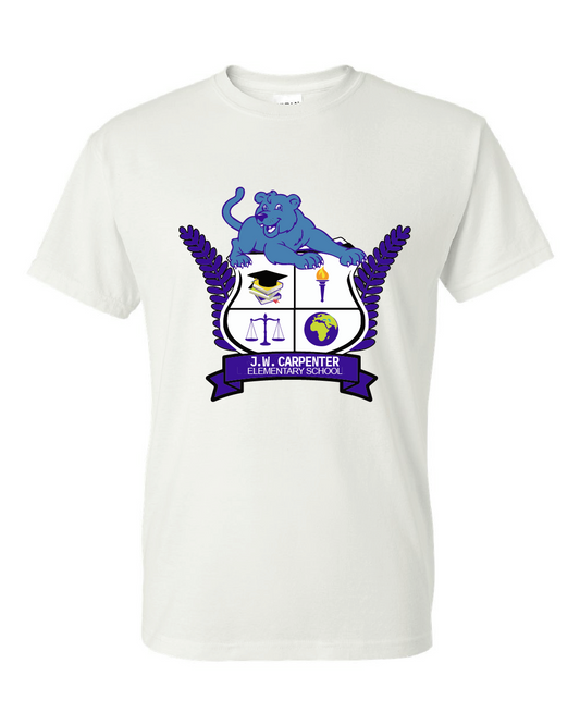JWCE Panther Crest - T-shirt - White