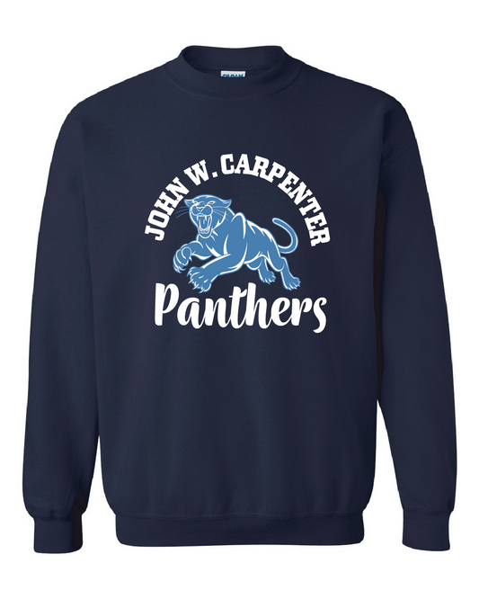JWCE Curved  - Sweatshirt - Navy