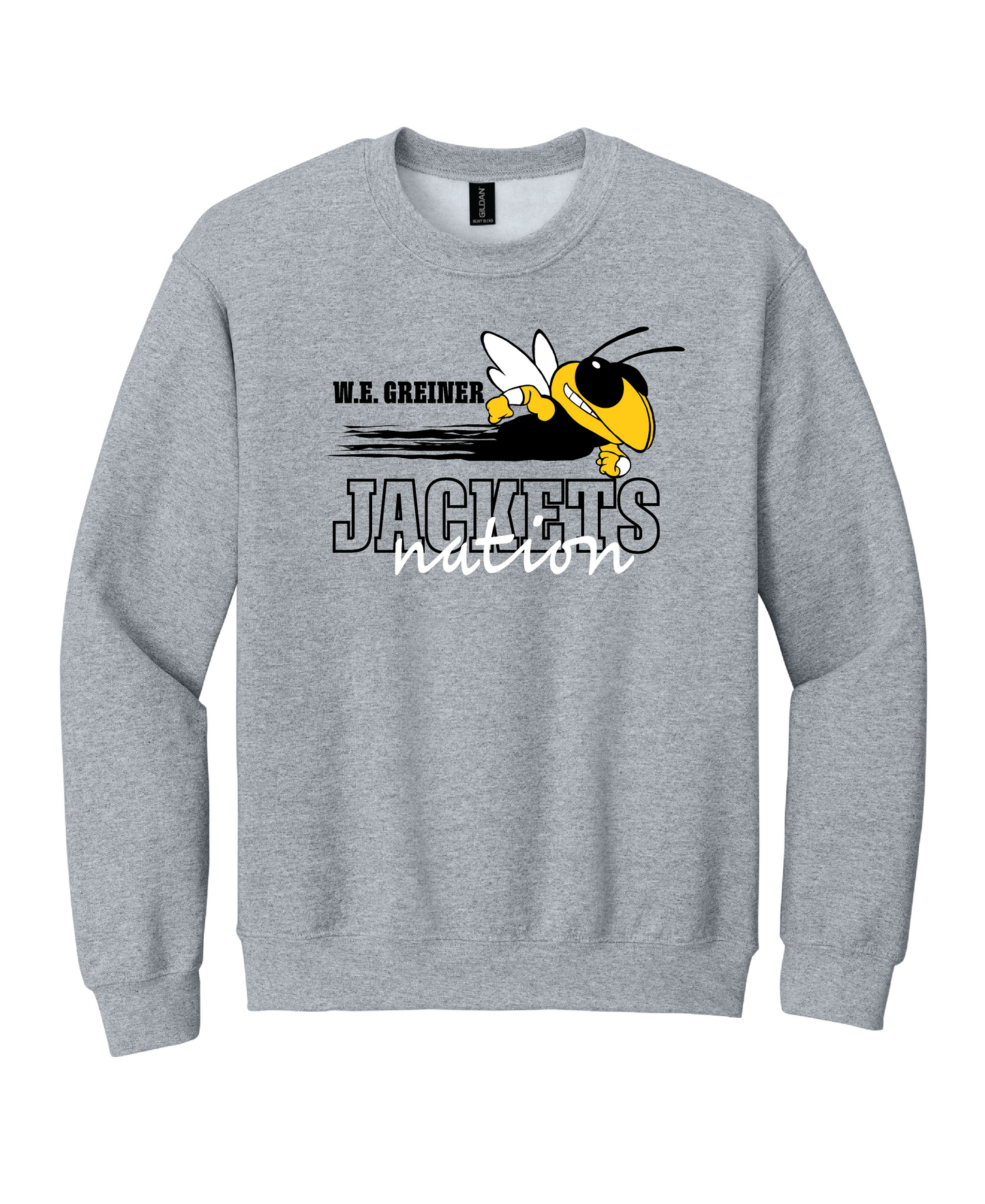 Jacket Nation - Sweatshirt Sport Grey