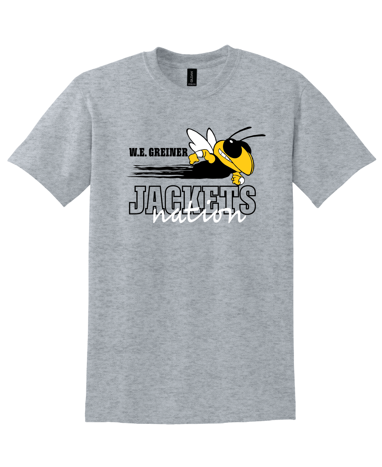 Jacket Nation - T-Shirt Sport Grey