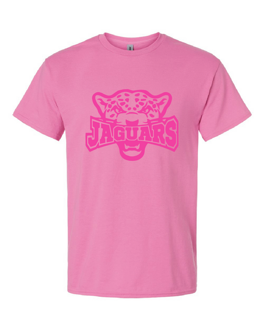 Pink Jaguar on Azalea T-shirt