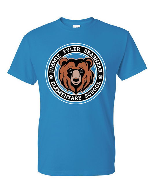 Jimmie Tyler Brashear Logo T-shirt Sapphire