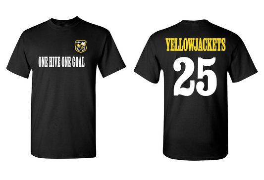 One Hive One Goal - Black T Shirt