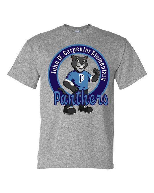 Panther Mascot - T-shirt - Sport Grey