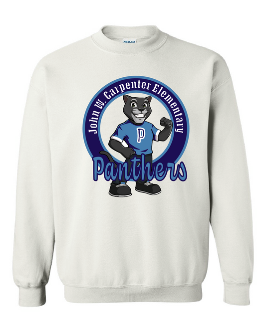 Panther Mascot  - Sweatshirt - White