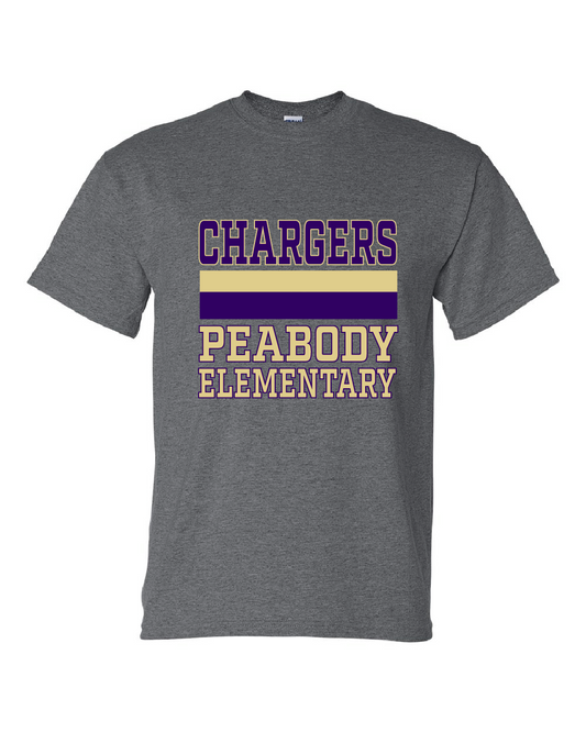 Charger Peabody - Dark Heather T-shirt - GPE2
