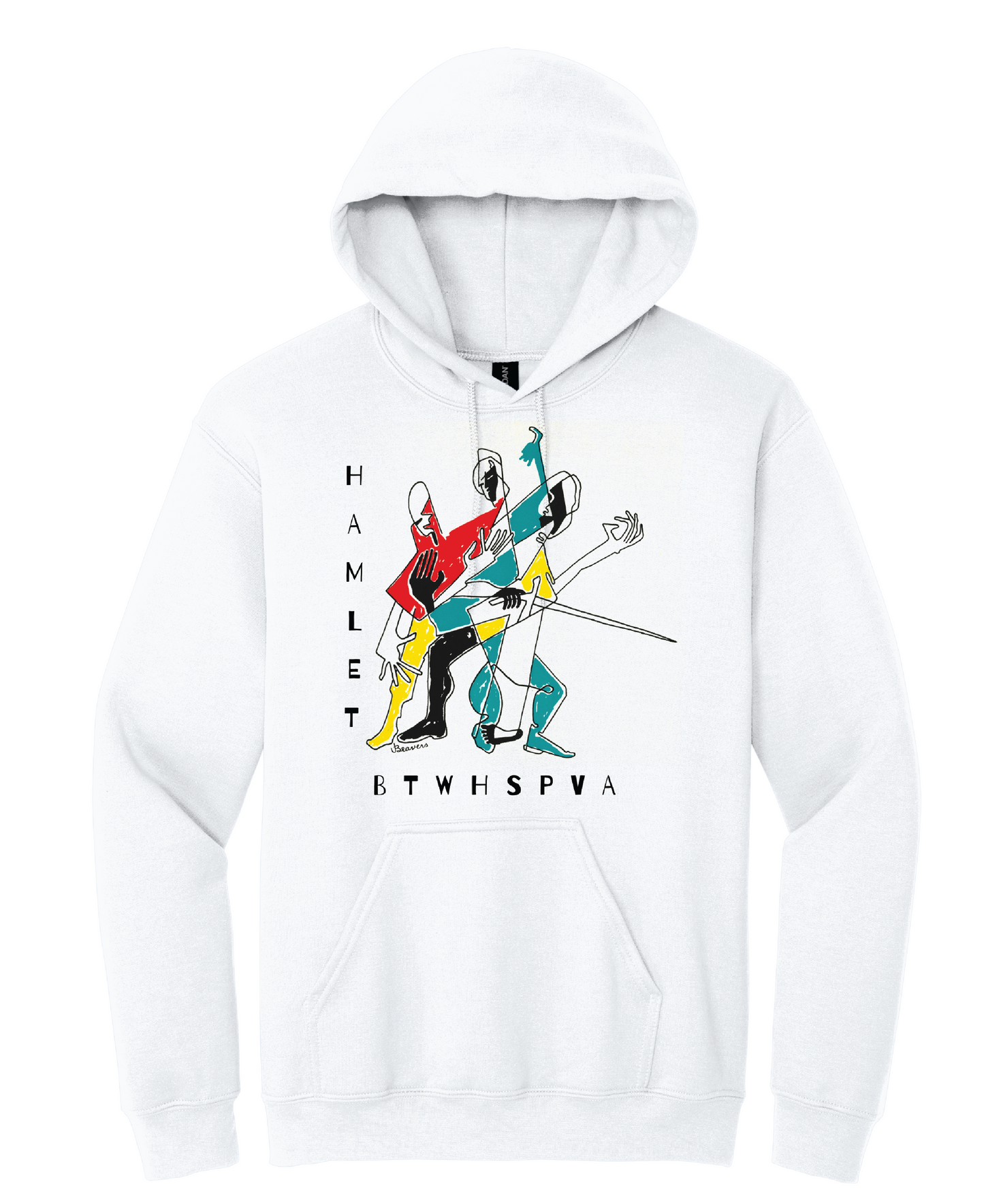 Hamlet - Theatre - Hoodie White