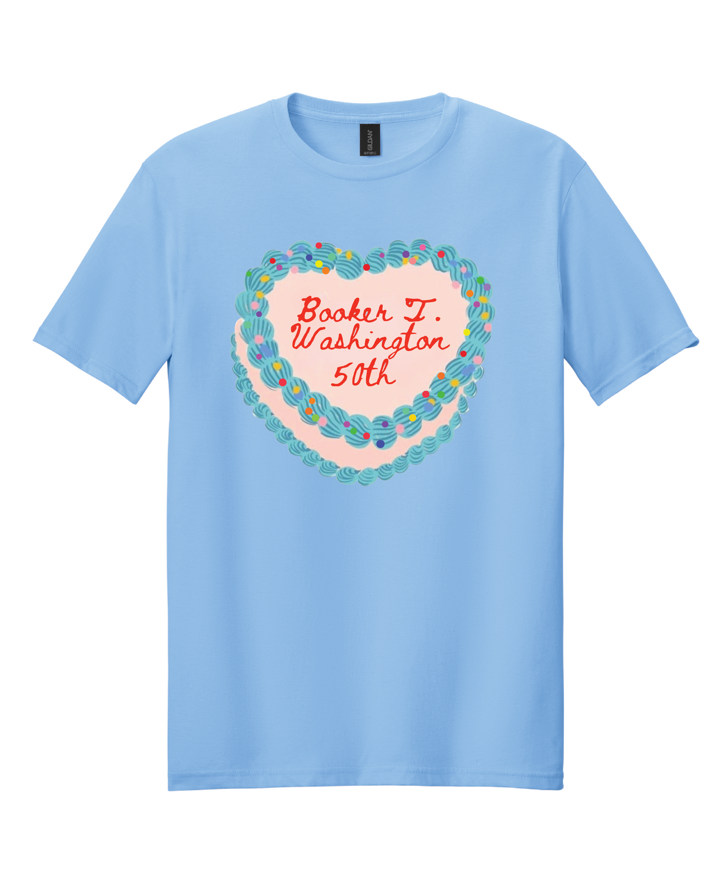 Birthday Cake - Blue - T-shirt