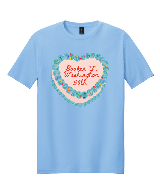 Birthday Cake - Blue - T-shirt
