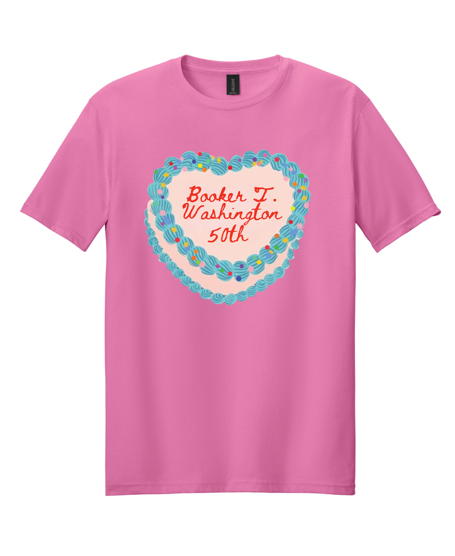 Birthday Cake - Pink - T-shirt
