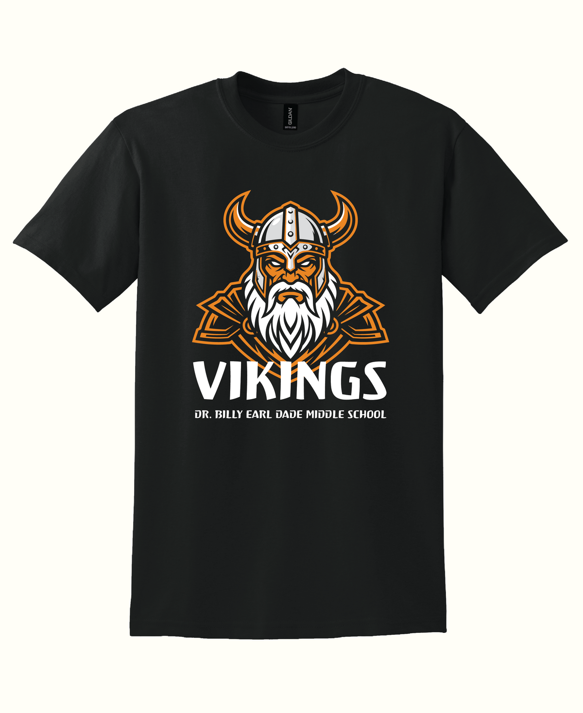 Dade - Vikings - T-shirt - Black