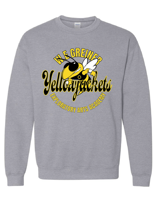 WE Greiner Yellowjacket Grey Sweatshirt